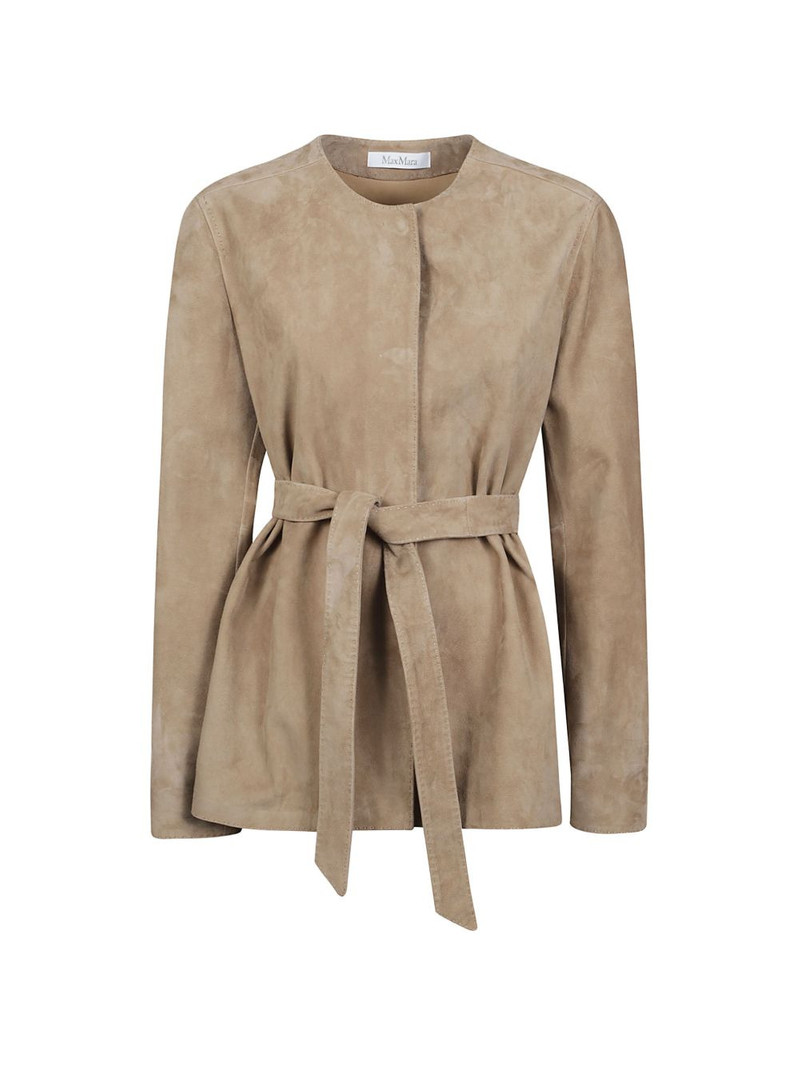 belted suede jacket 1