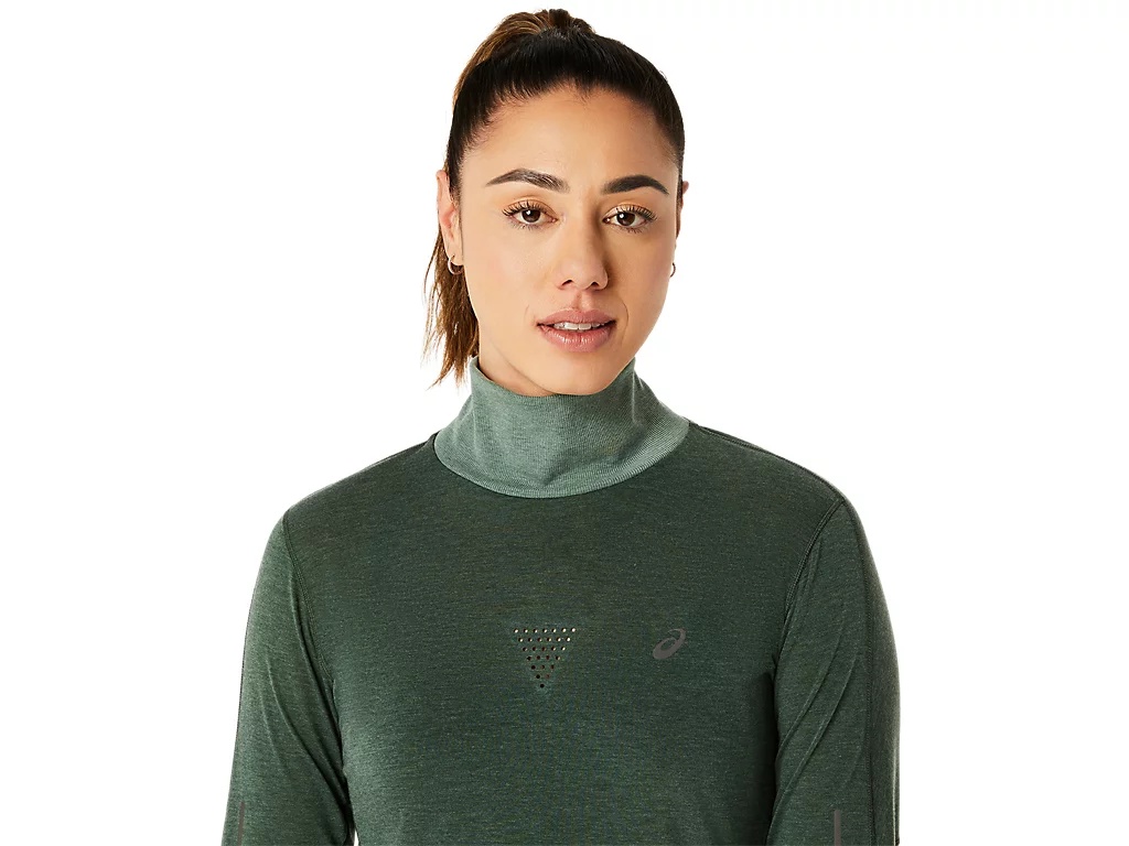 METARUN MOCK NECK LONG SLEEVE TOP - 4