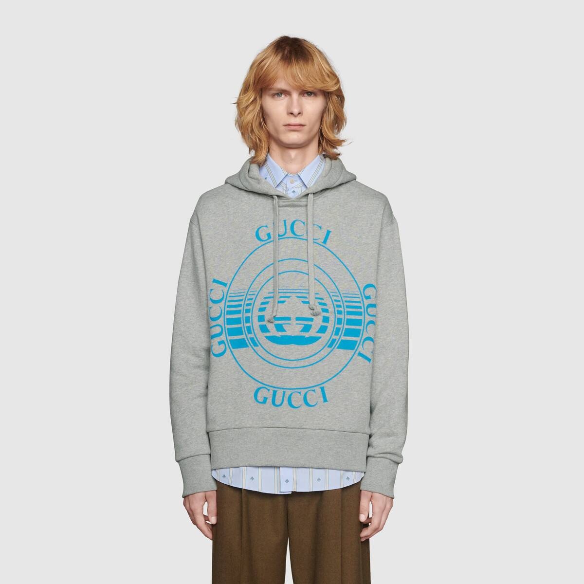 Gucci disk print oversize sweatshirt - 3