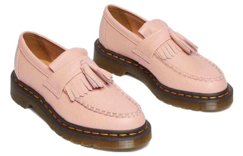 (WMNS) Dr.Martens Adrian Virginia Leather Tassel Loafers 'Peach Beige' 22760329 - 3