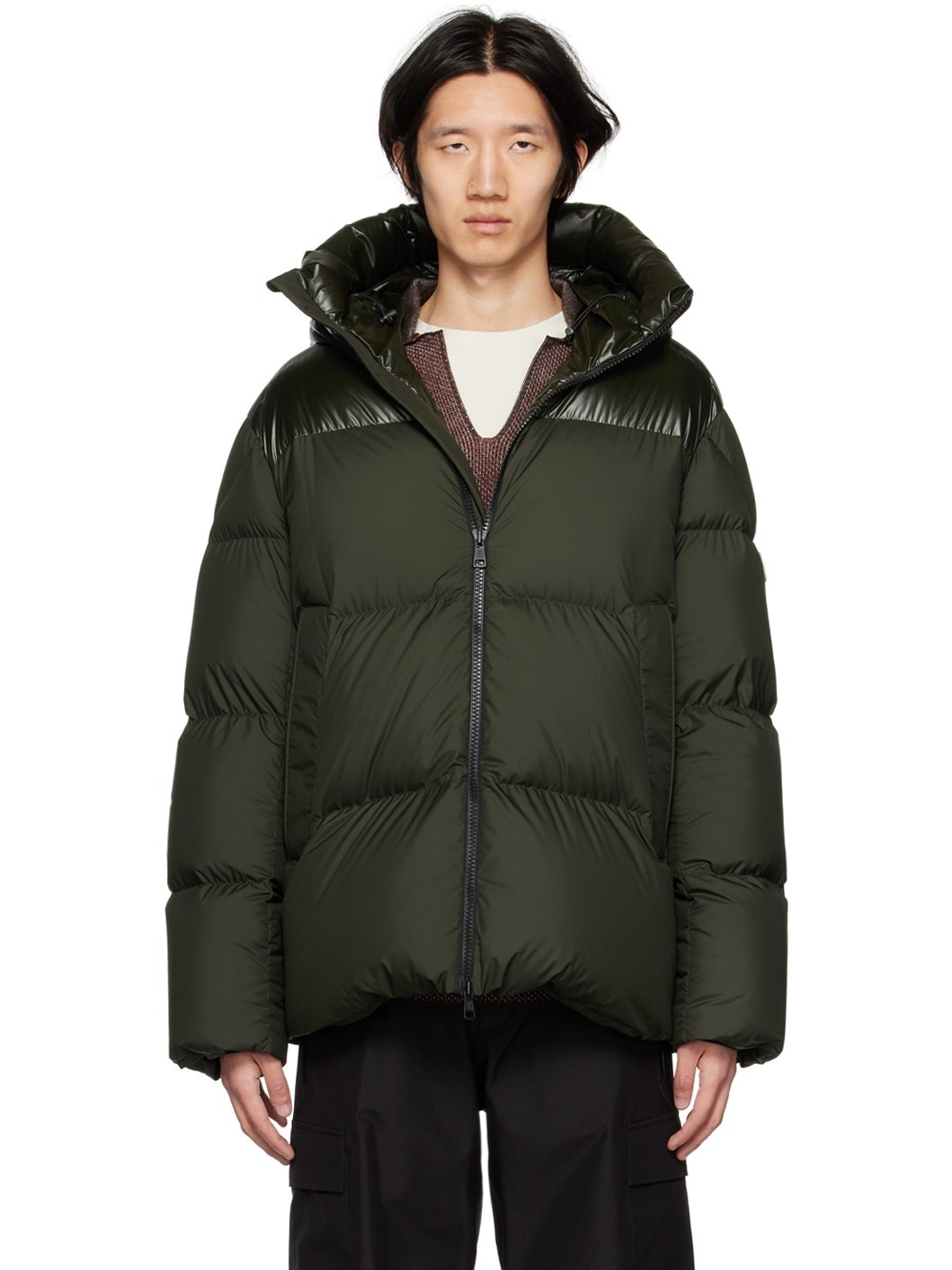 Moncler khaki best sale