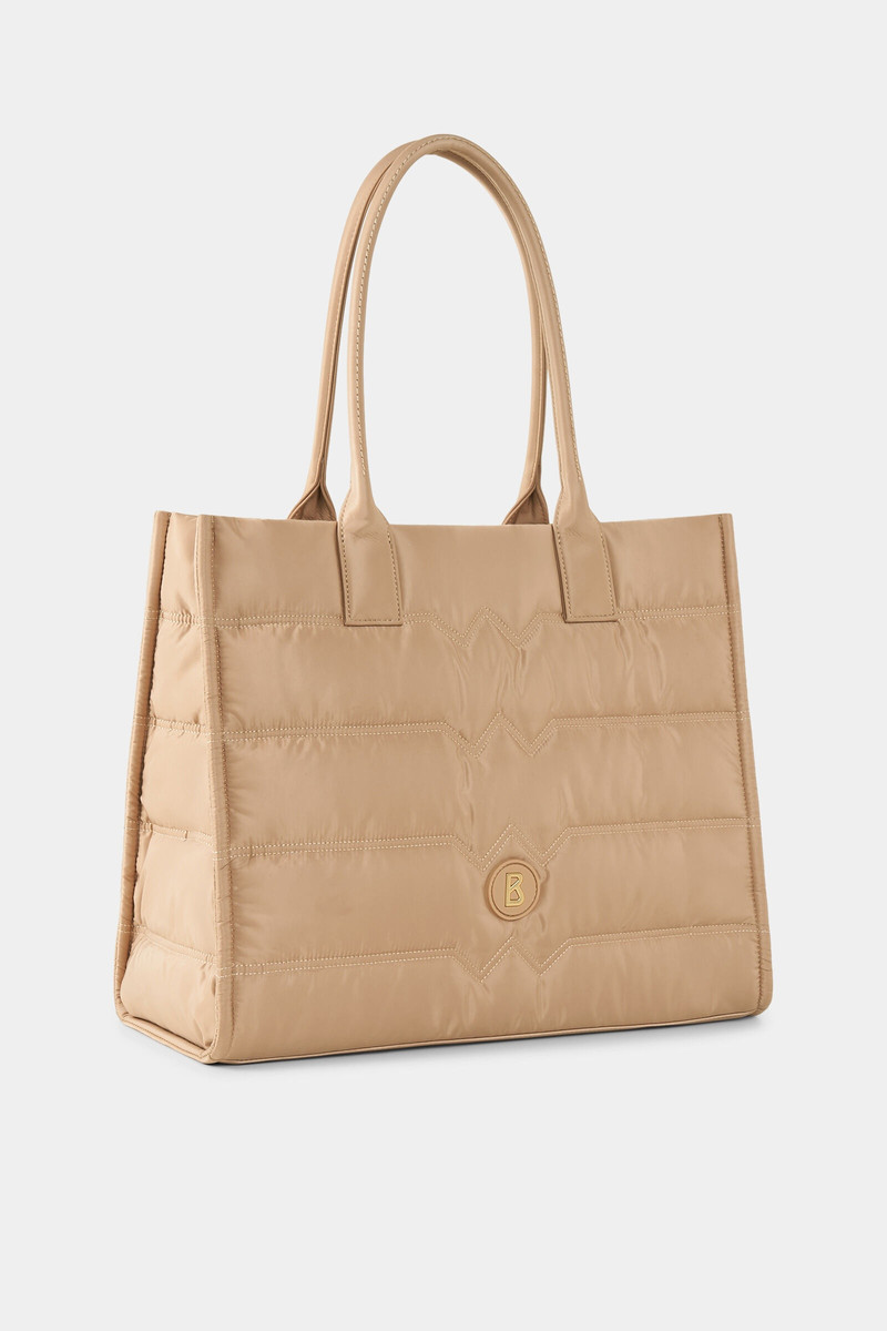 BOGNER Shopper Wallis Tessuto Maylin in Beige outlook