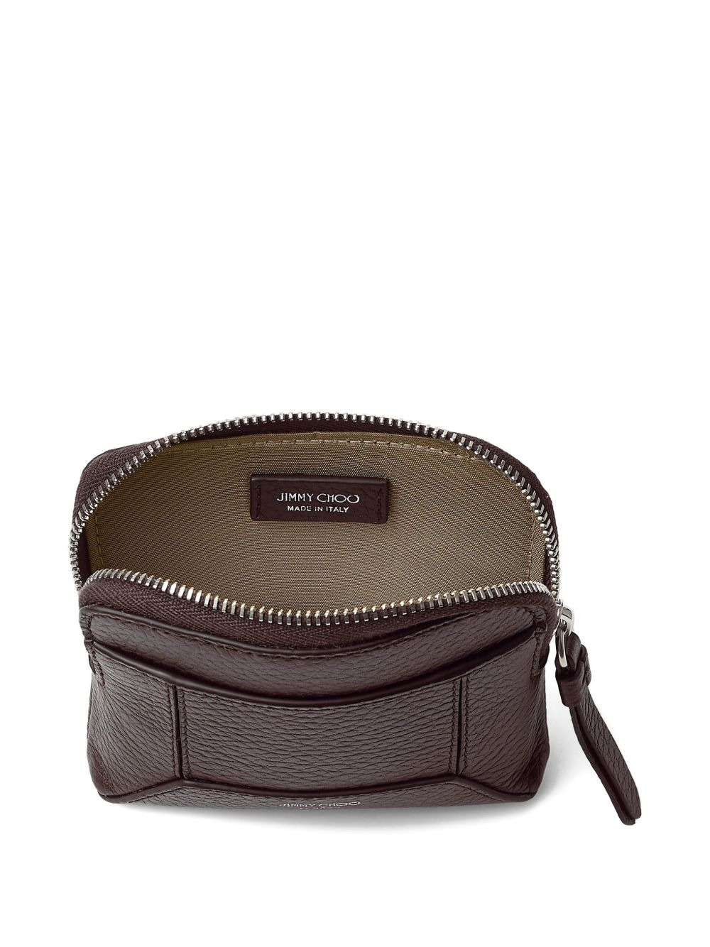 zip-top leather wallet - 4