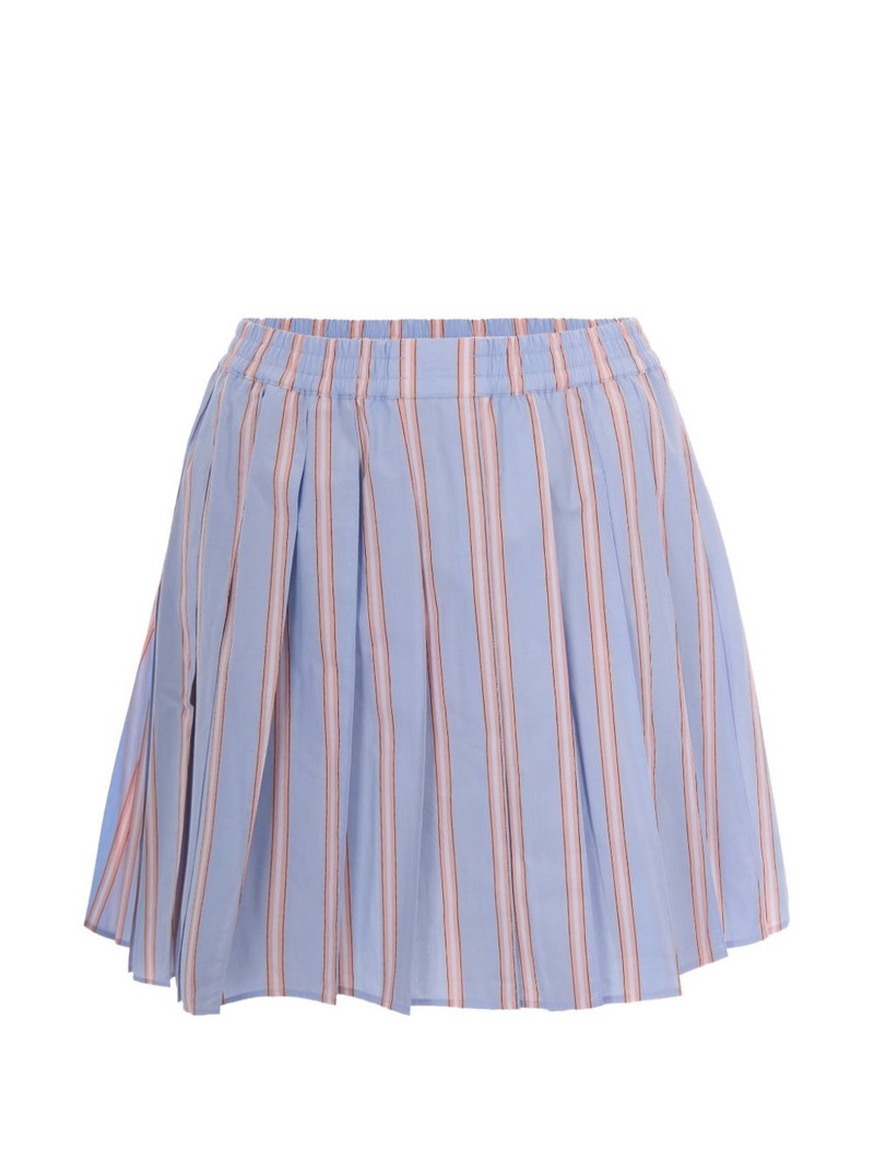 striped pleated skirt 1