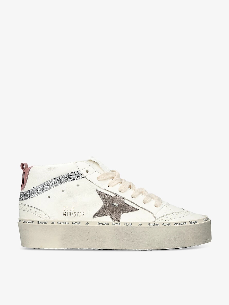 Hi Mid Star 11937 leather high-top trainers - 1