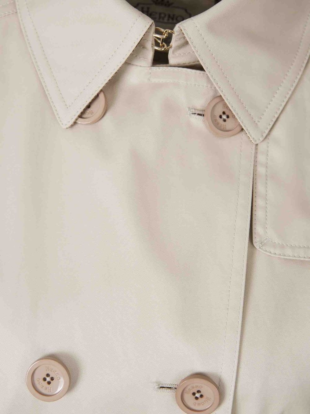 cotton trench coat - 4