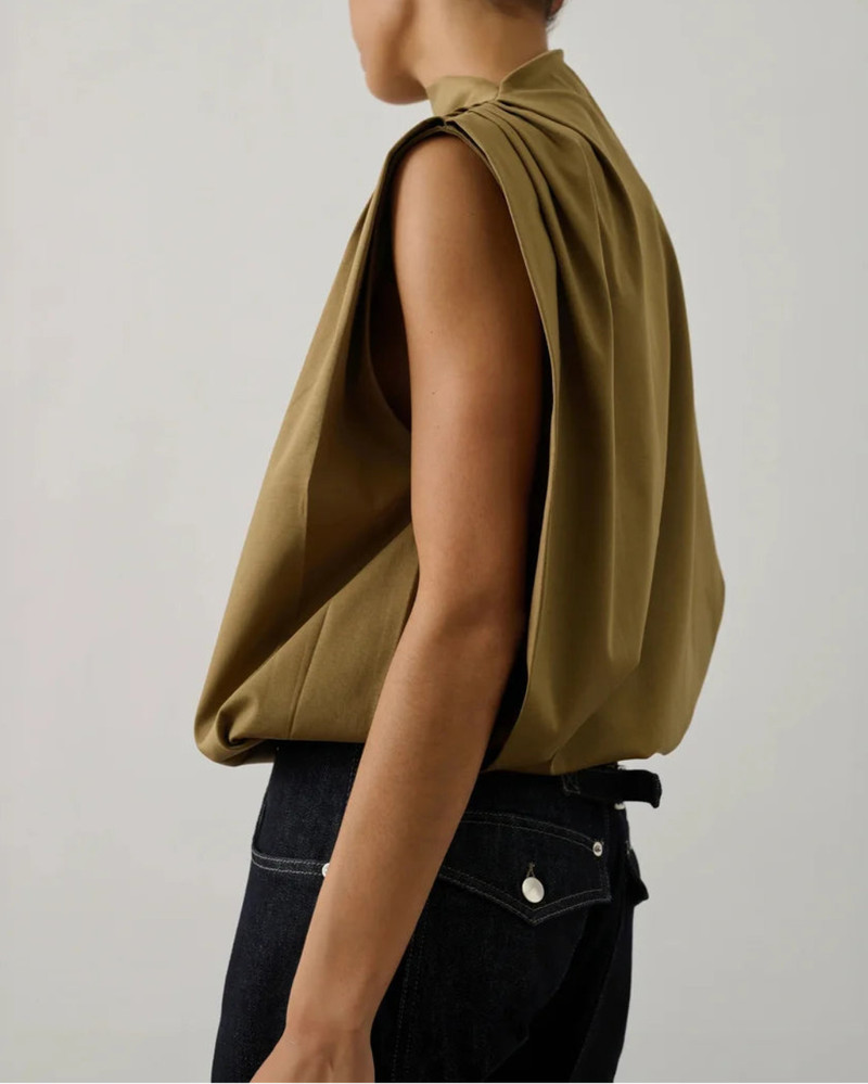 IDRIS OVERSIZED SLEEVELESS TOP 3