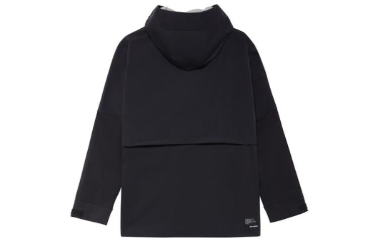 New Balance Hooded Mid Down Jacket 'Black' AMJ23315-BK - 2