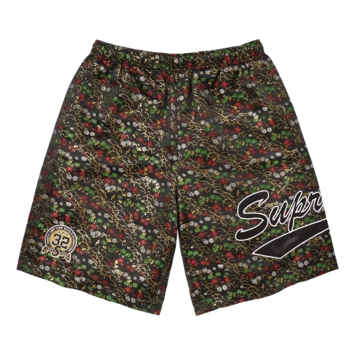 Supreme SS26 Floral Jacquard Short 'Black' SUP-SS26-142-BLK - 1