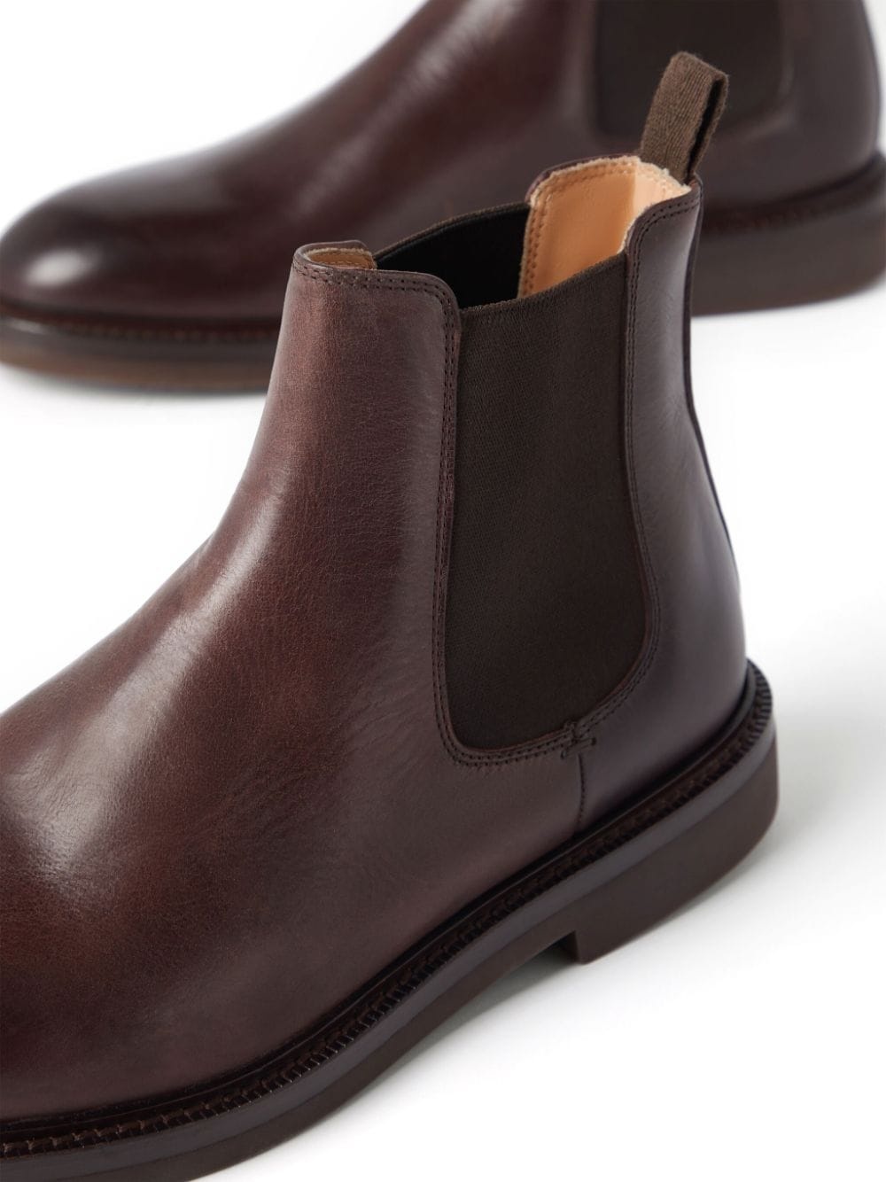 leather ankle boots - 4