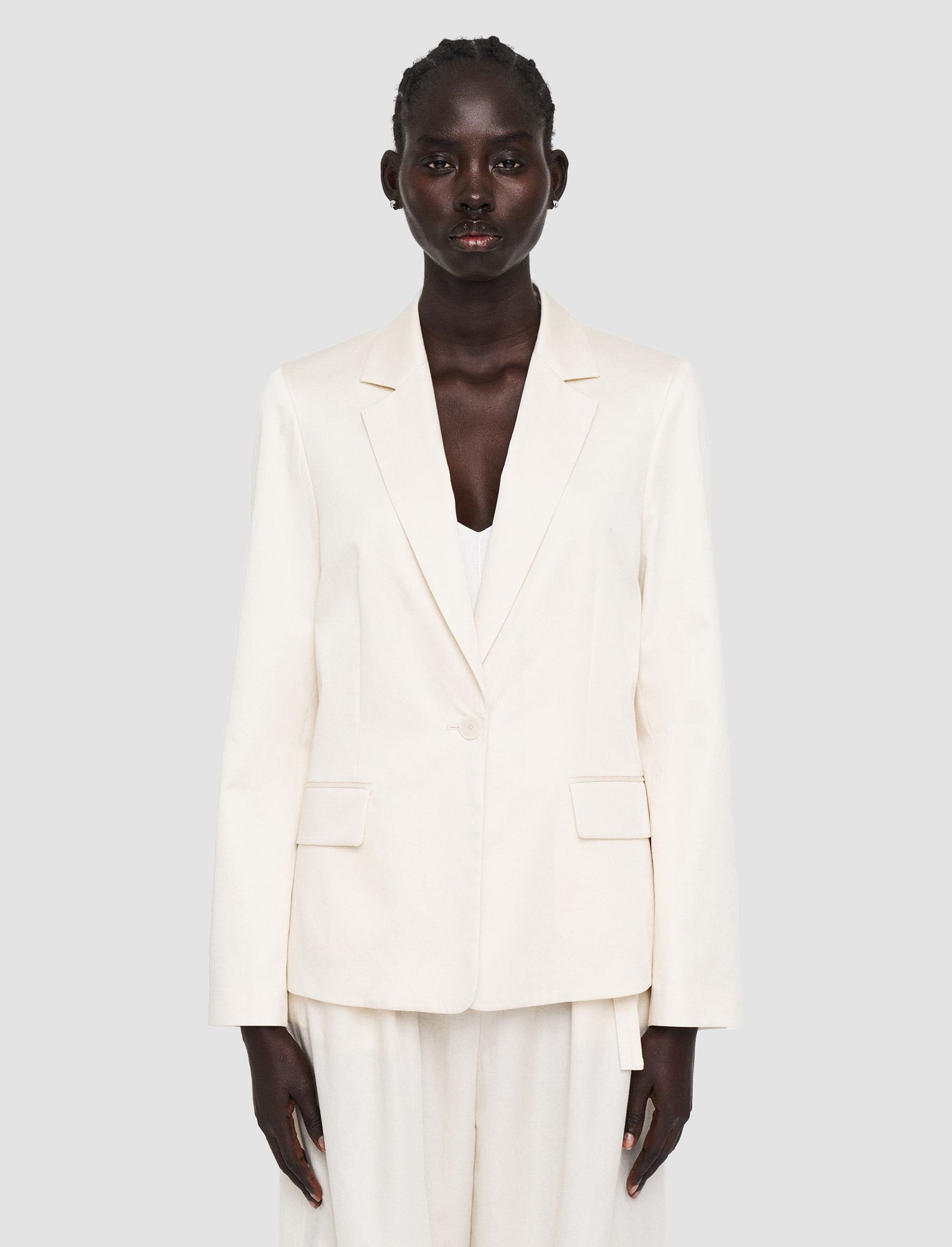Light Cotton Sateen Joaquim Jacket - 3