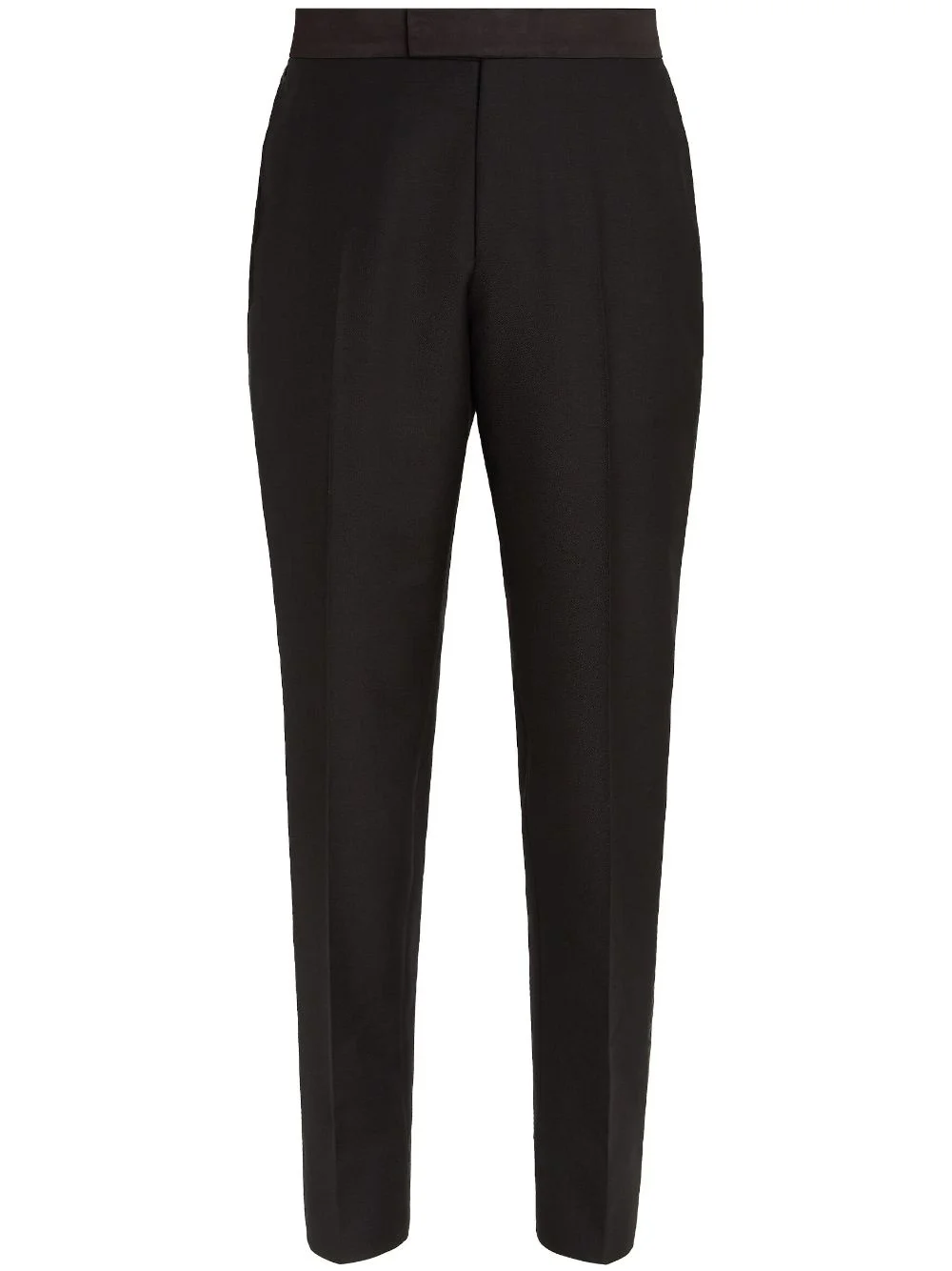 wool-mohair tailored trousers - 1