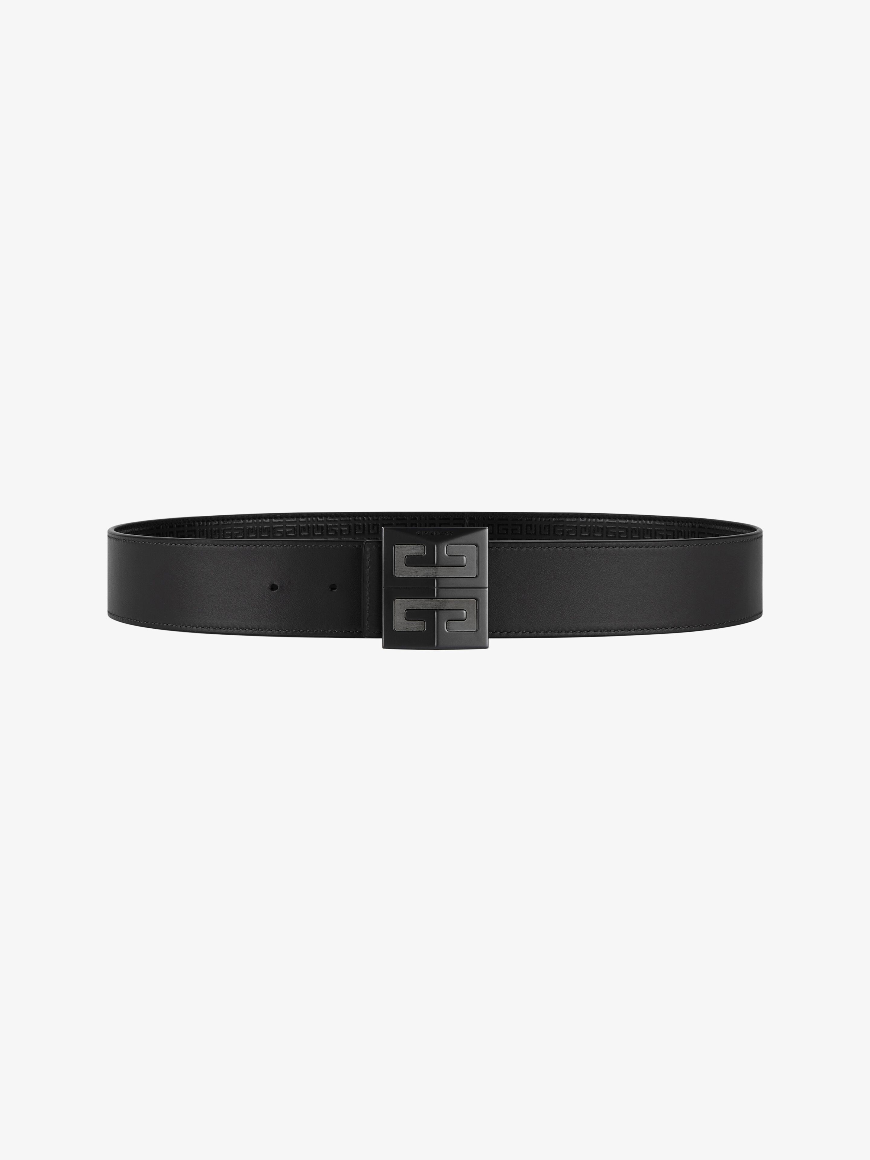 4G REVERSIBLE BELT IN MICRO 4G LEATHER - 1