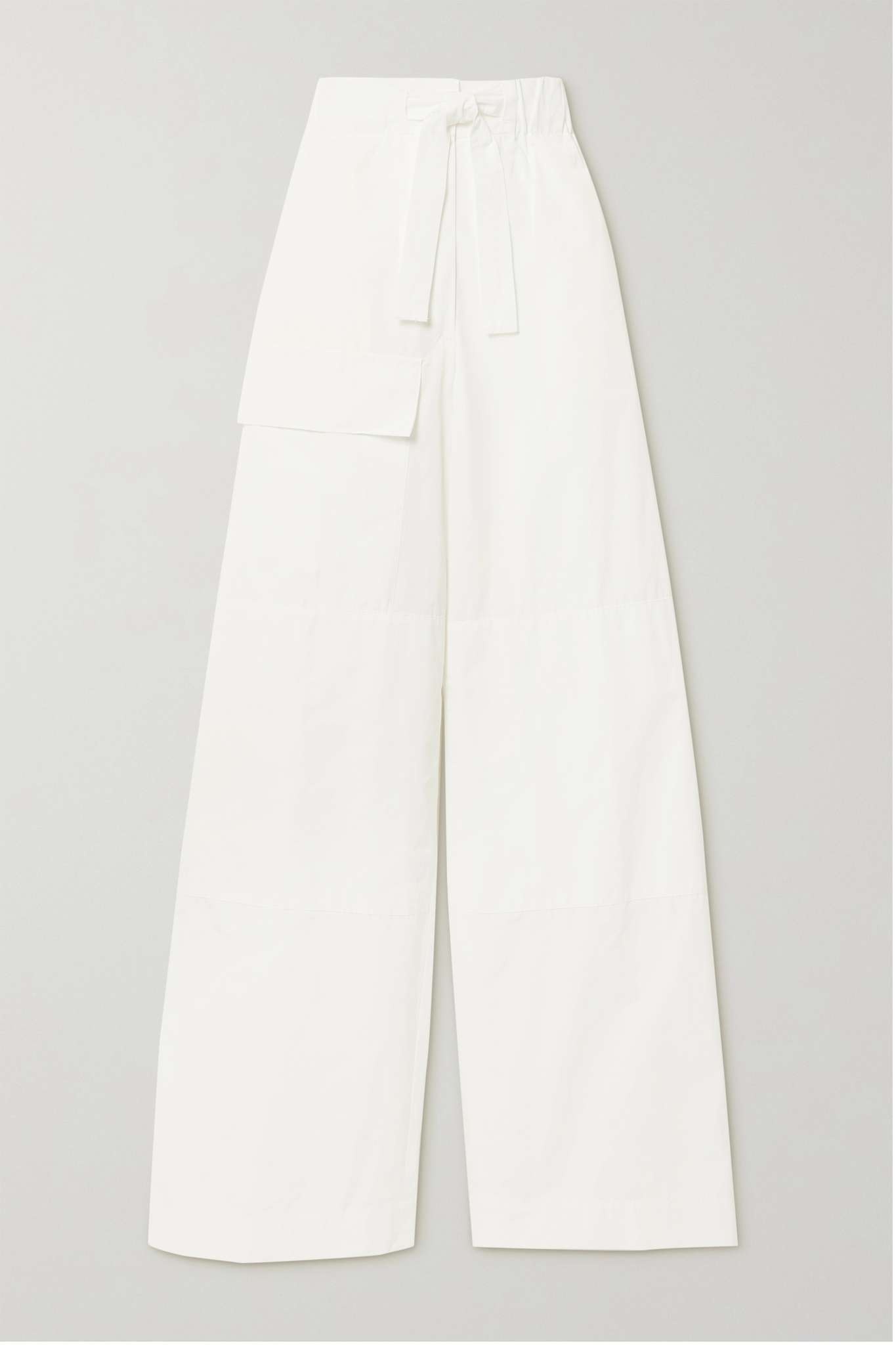 Shell wide-leg pants - 1