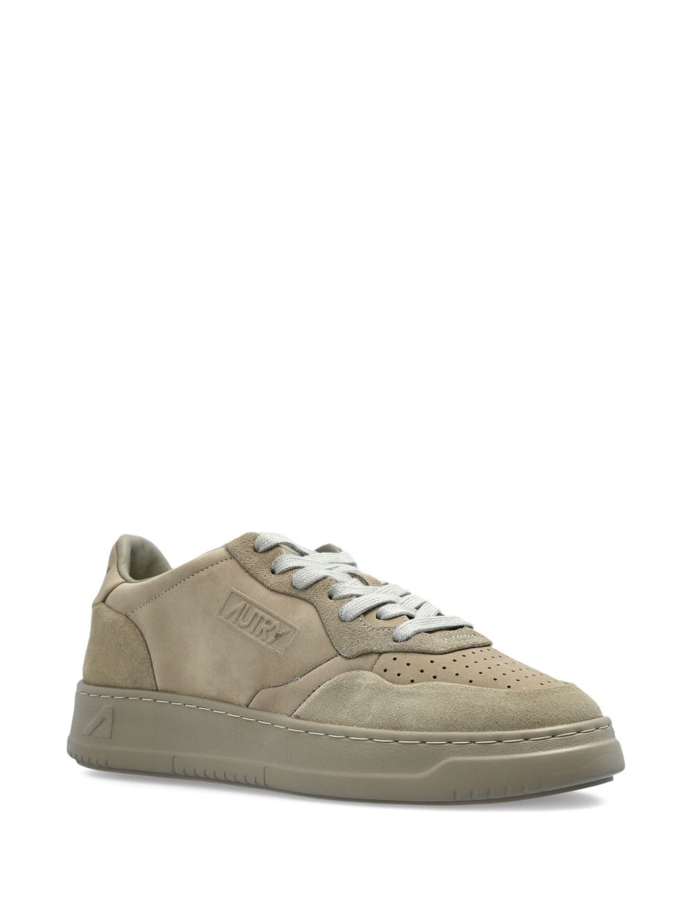 Medalist perforated suede sneakers - 2