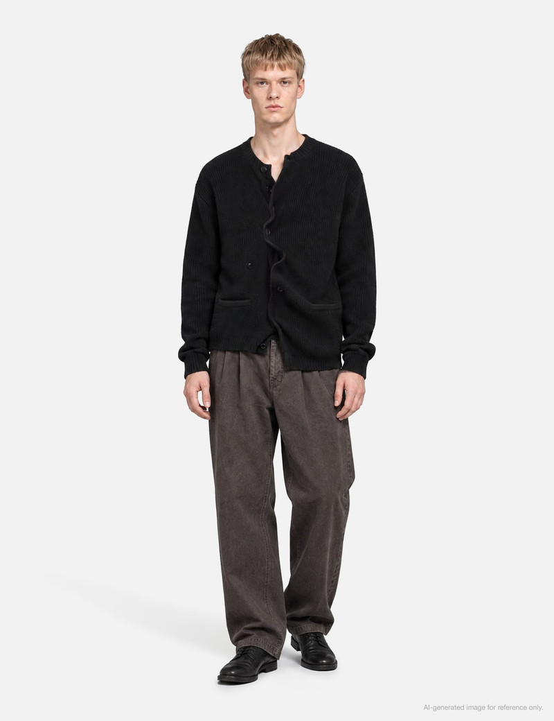 SCULPTURAL WIRED CREW NECK CARDIGAN 6
