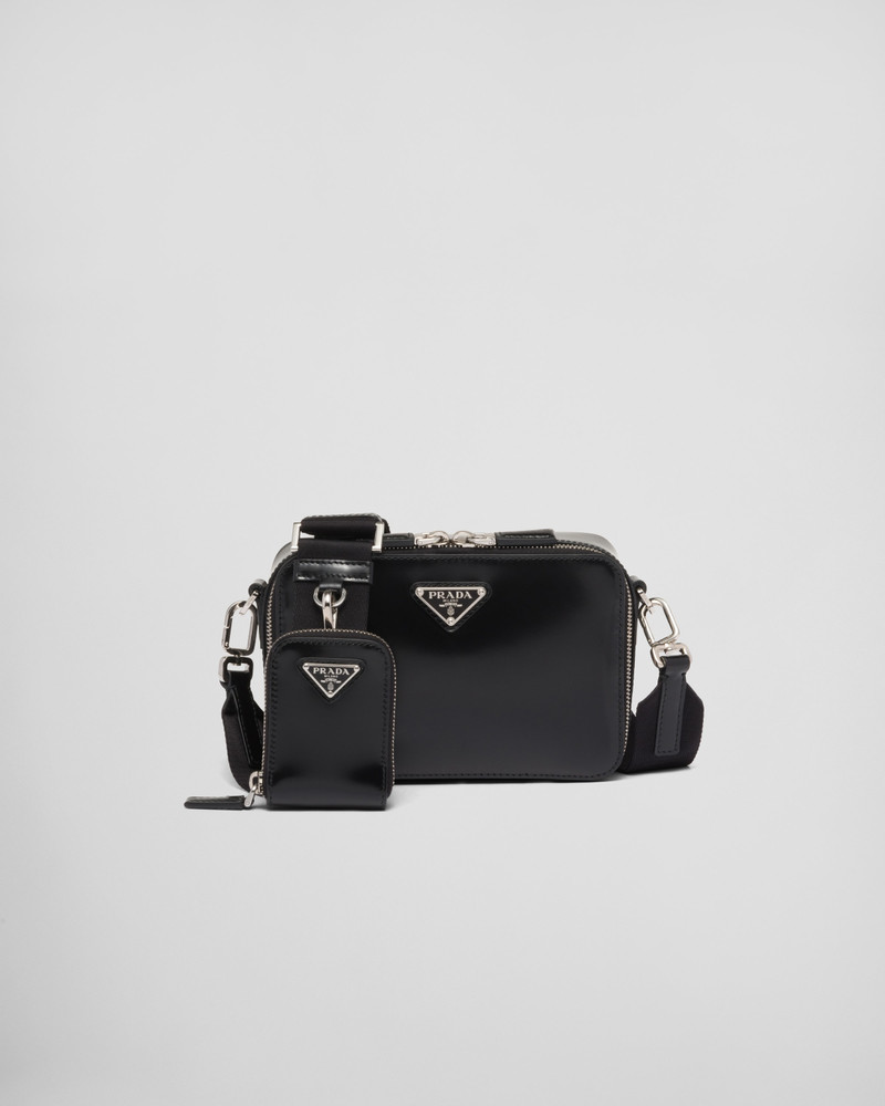 Small Prada Brique leather bag 1