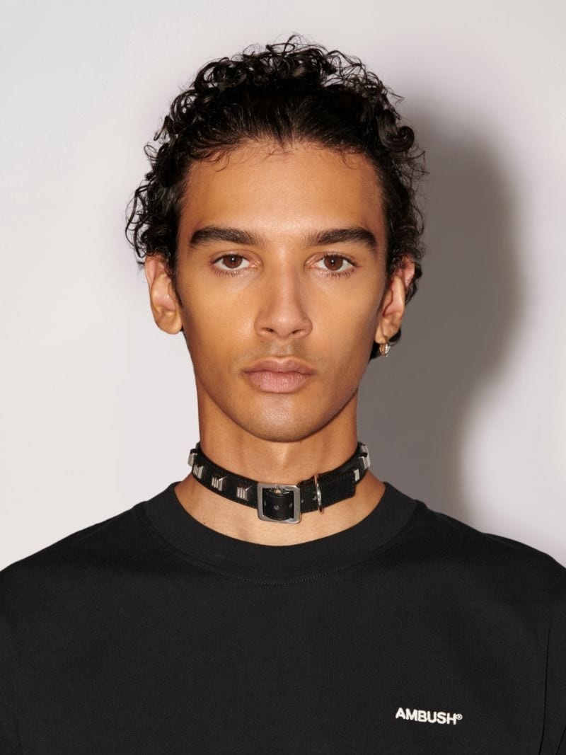 MONOGRAM STUD CHOKER - 3