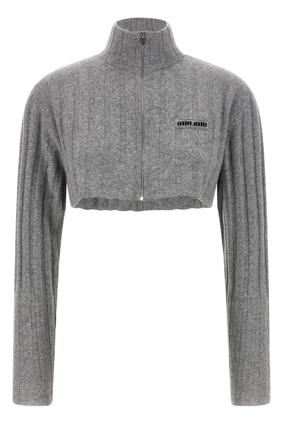 Cropped cardigan - 1