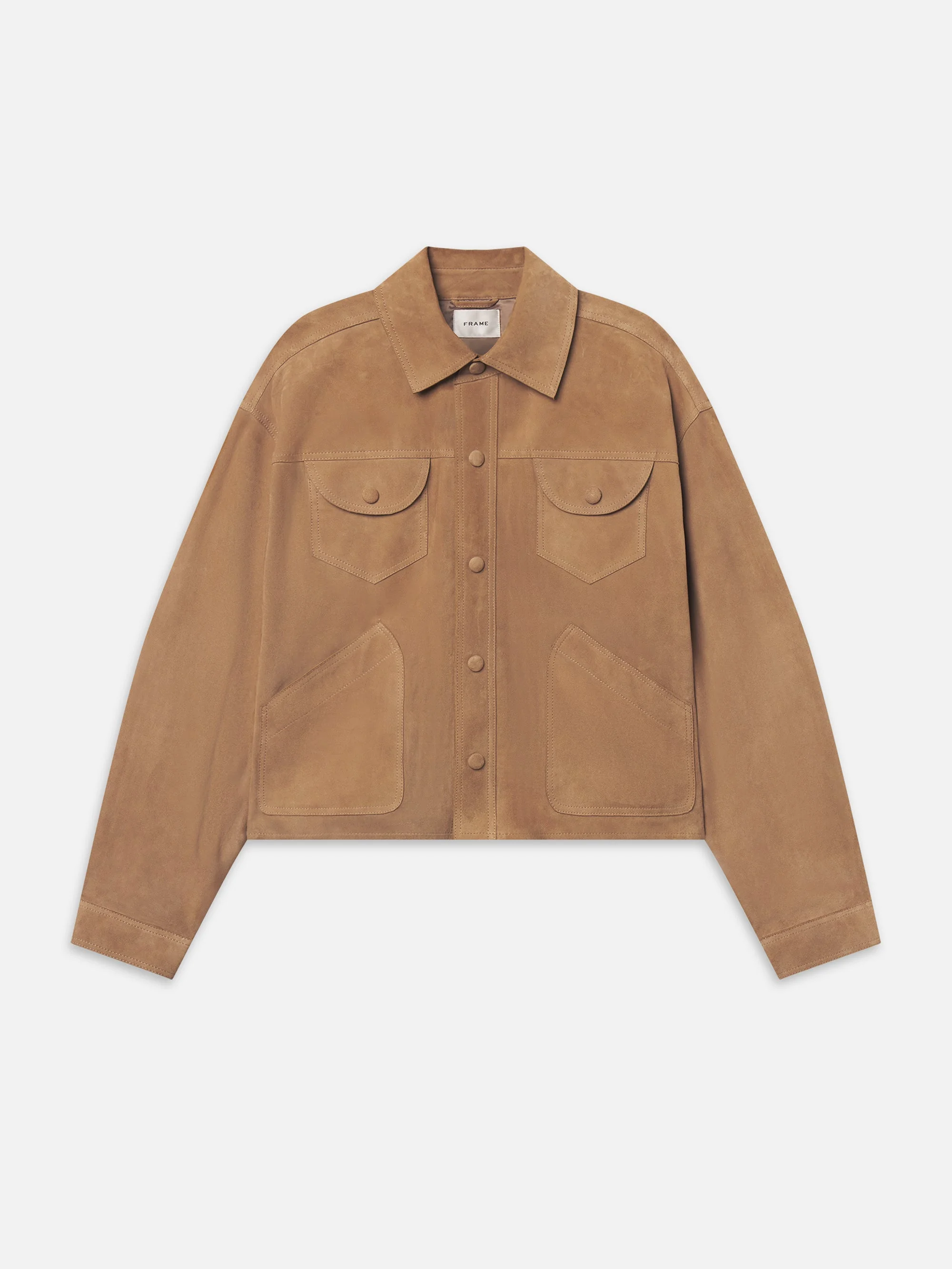 The Suede Utility Jacket - 1