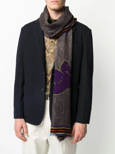 Etro paisley print scarf outlook