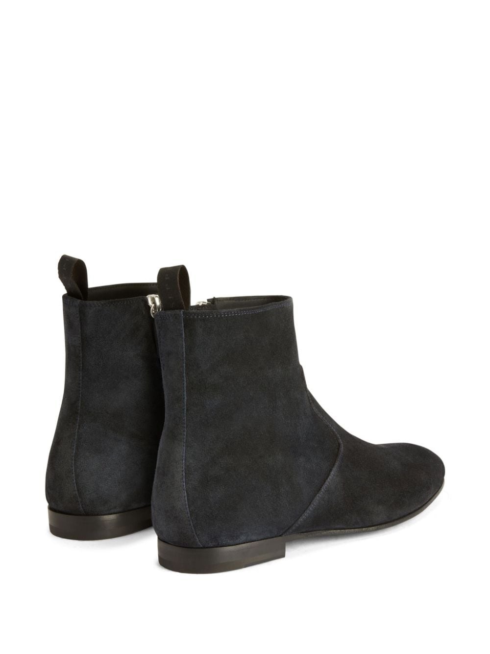 Ron panelled suede ankle boots - 3