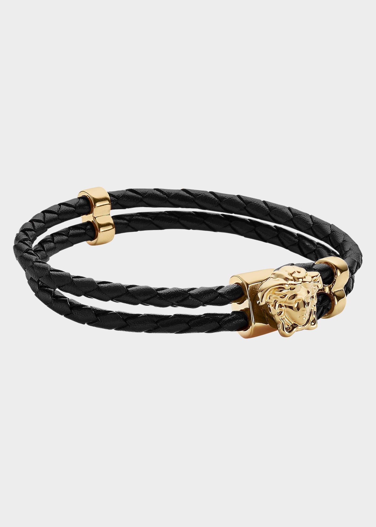 Medusa leather bracelet - 2