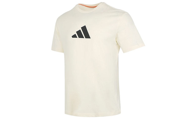 adidas Casual Sports Breathable Round Neck Short Sleeve White GN6842 - 2