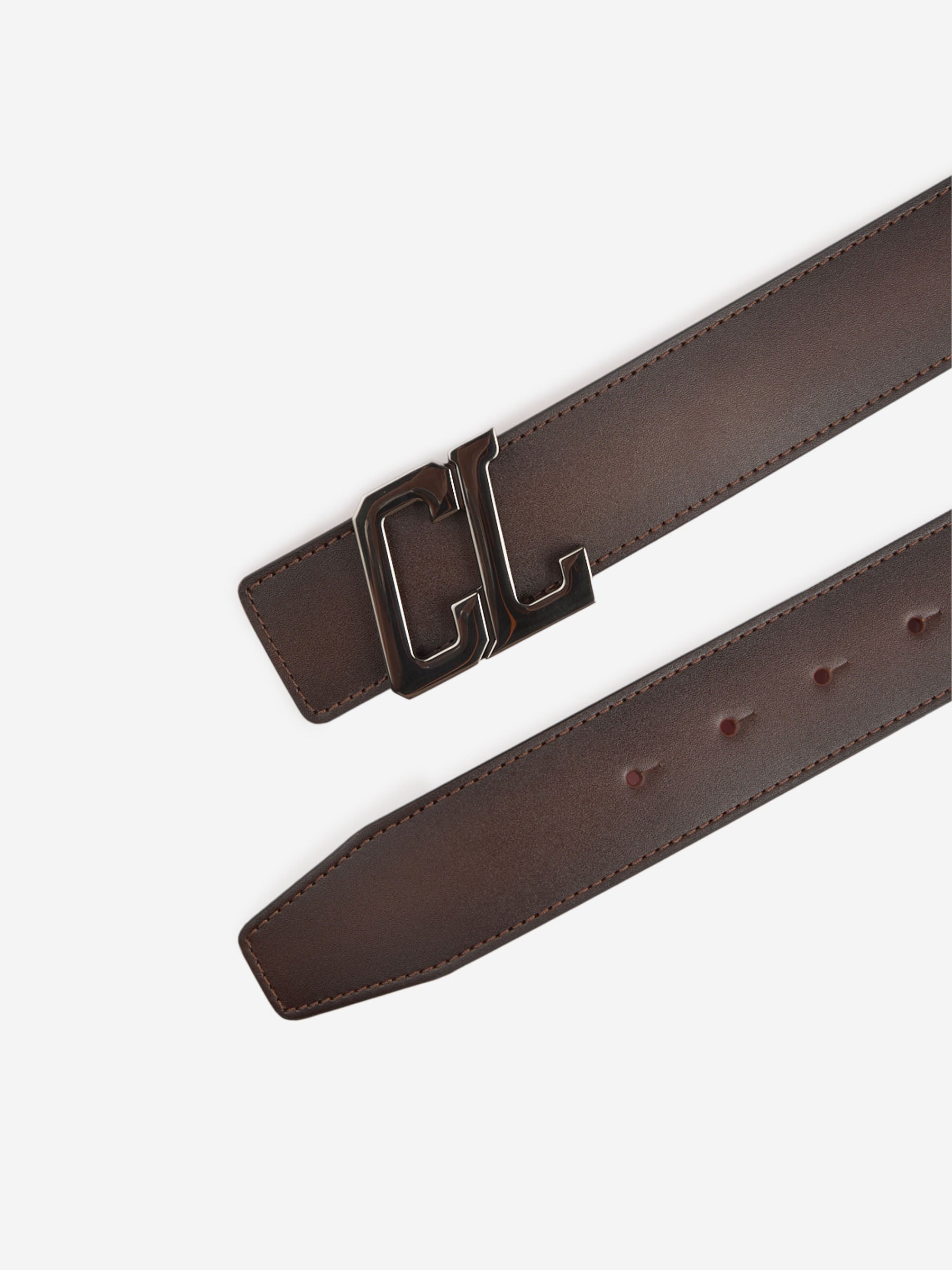 GRAINED LEATHER BELT - 2