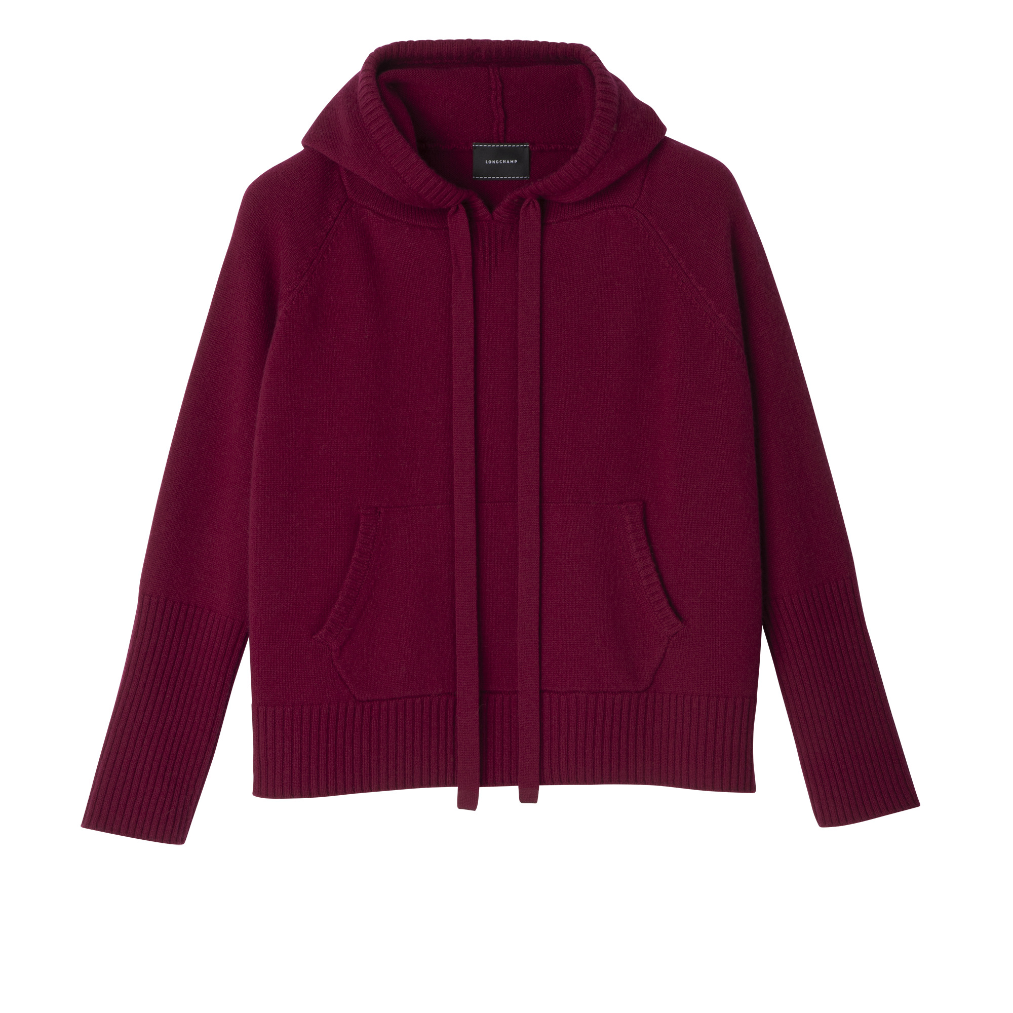 Hoodie jumper Beetroot - Knit - 1