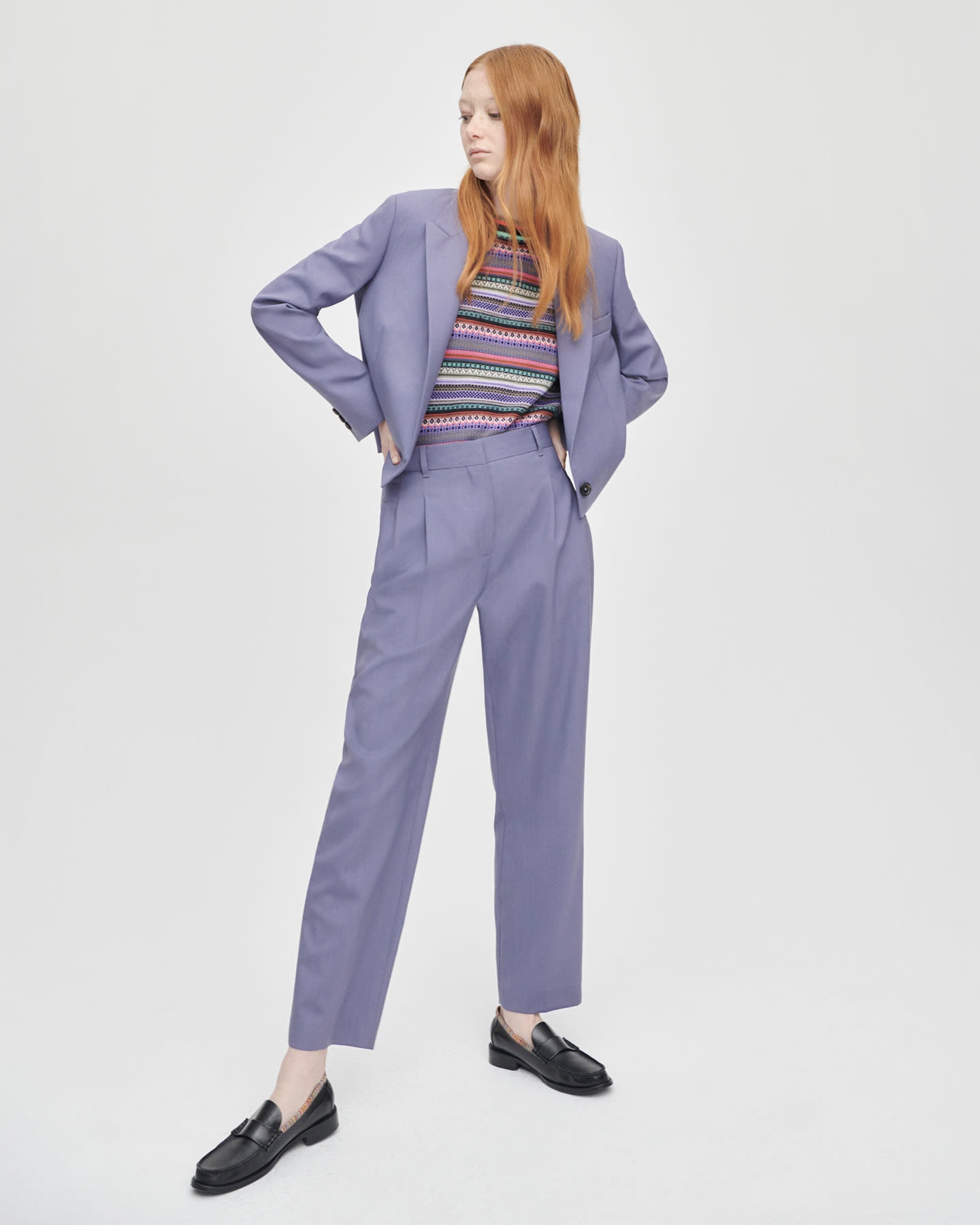 Wool Hopsack Blazer - 5