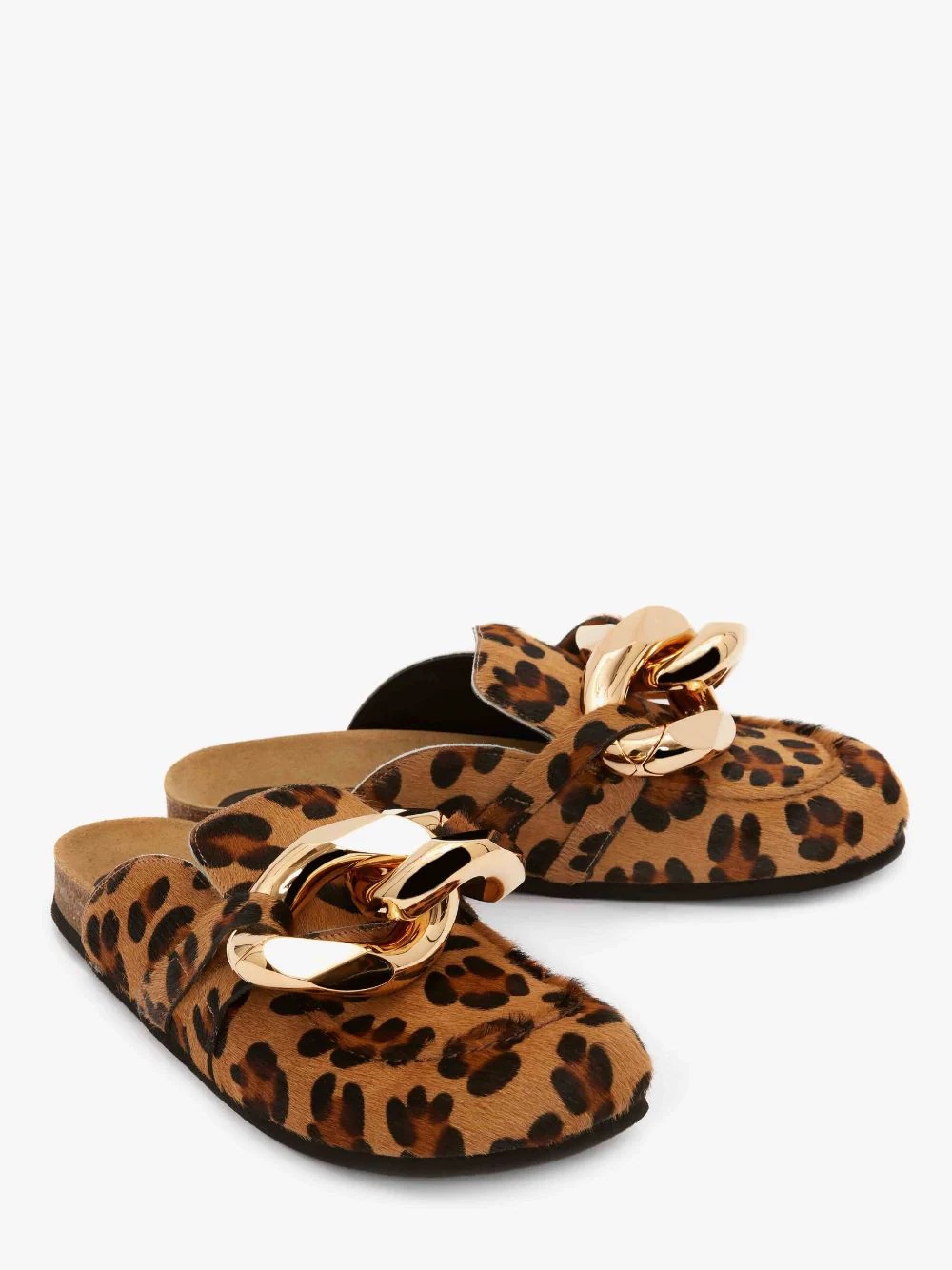 WOMEN’S CHAIN LOAFER MULES - 3
