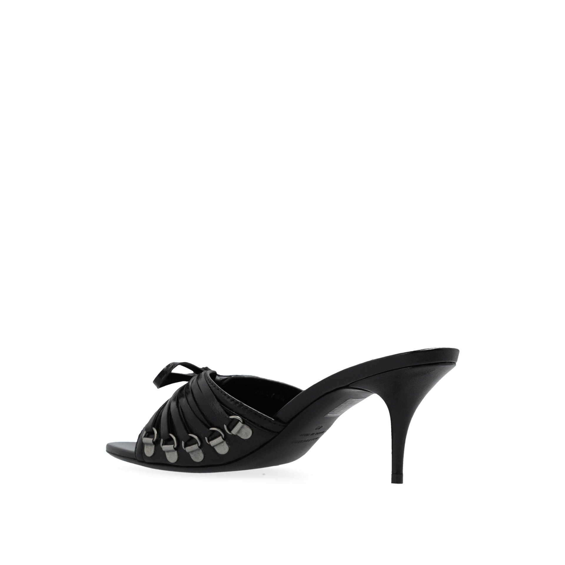 Balenciaga Cagole 70 Leather Sandals Women - 3