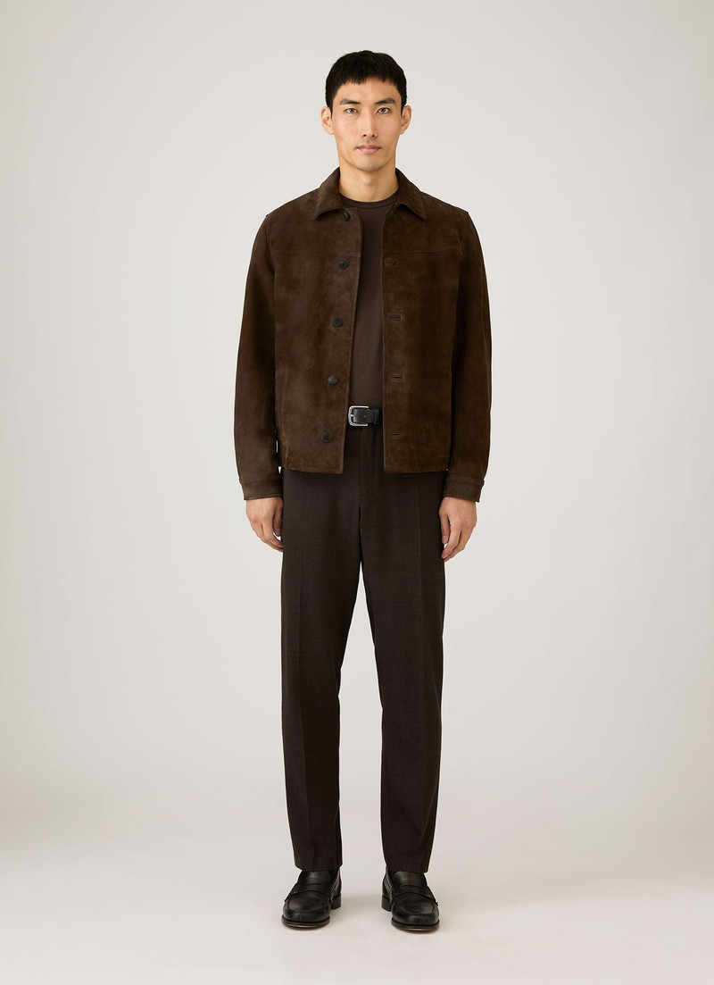 Sunspel Suede Jacket outlook