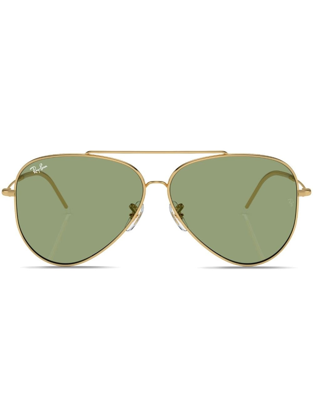 Reverse aviator-frame sunglasses - 1