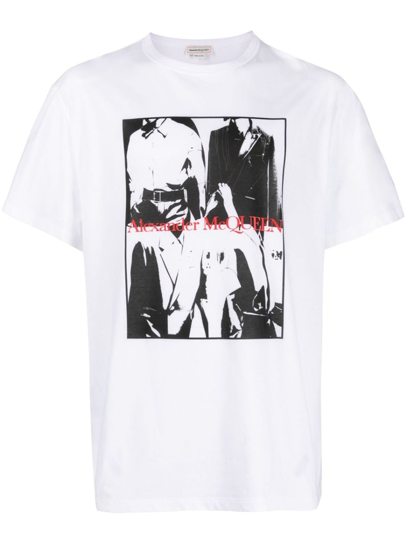 photograph-print cotton T-shirt 1