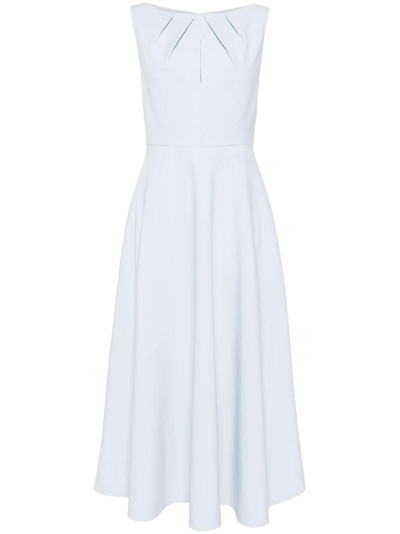 crepe midi dress 1