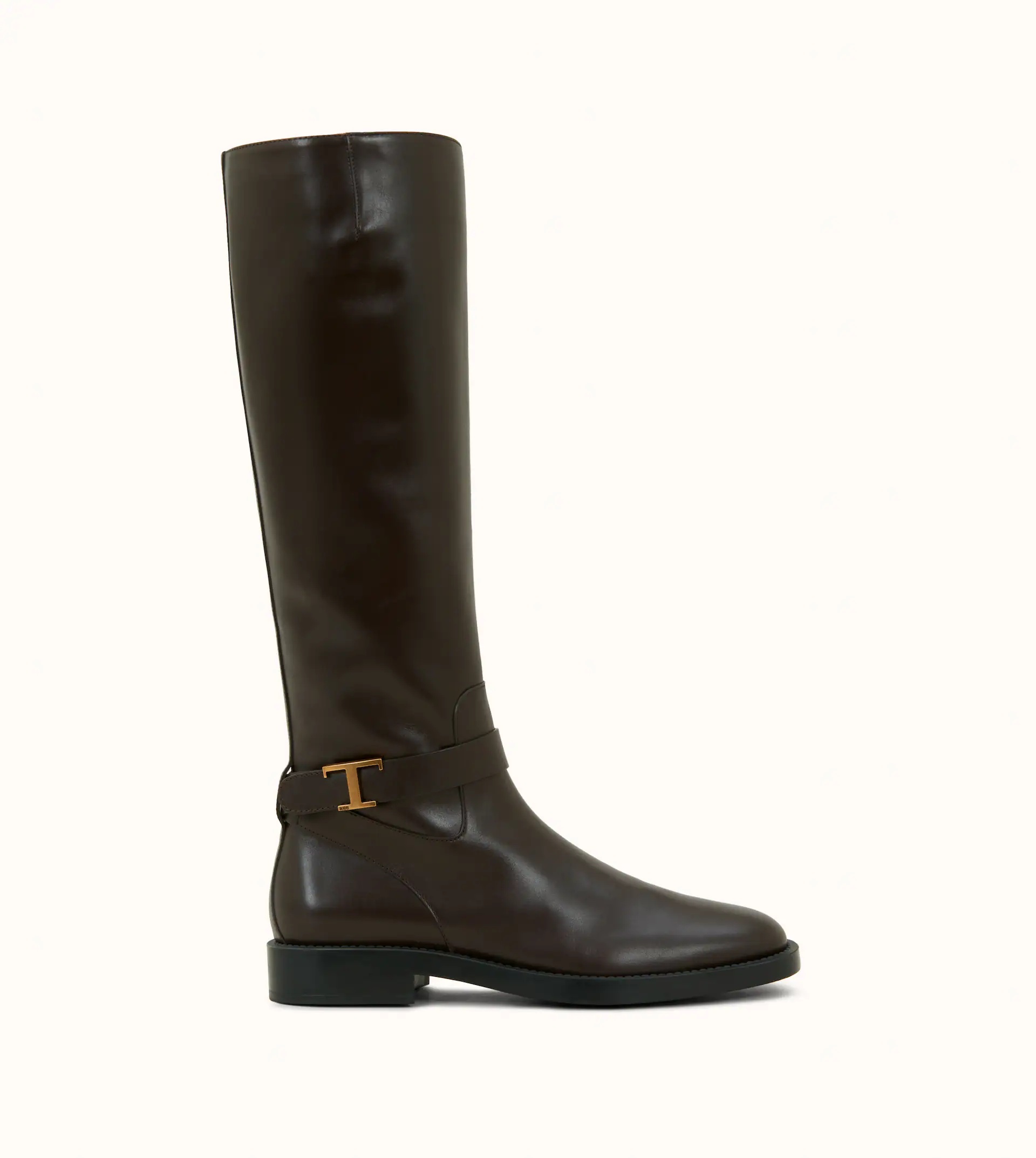 TIMELESS BOOTS IN LEATHER - BROWN - 1