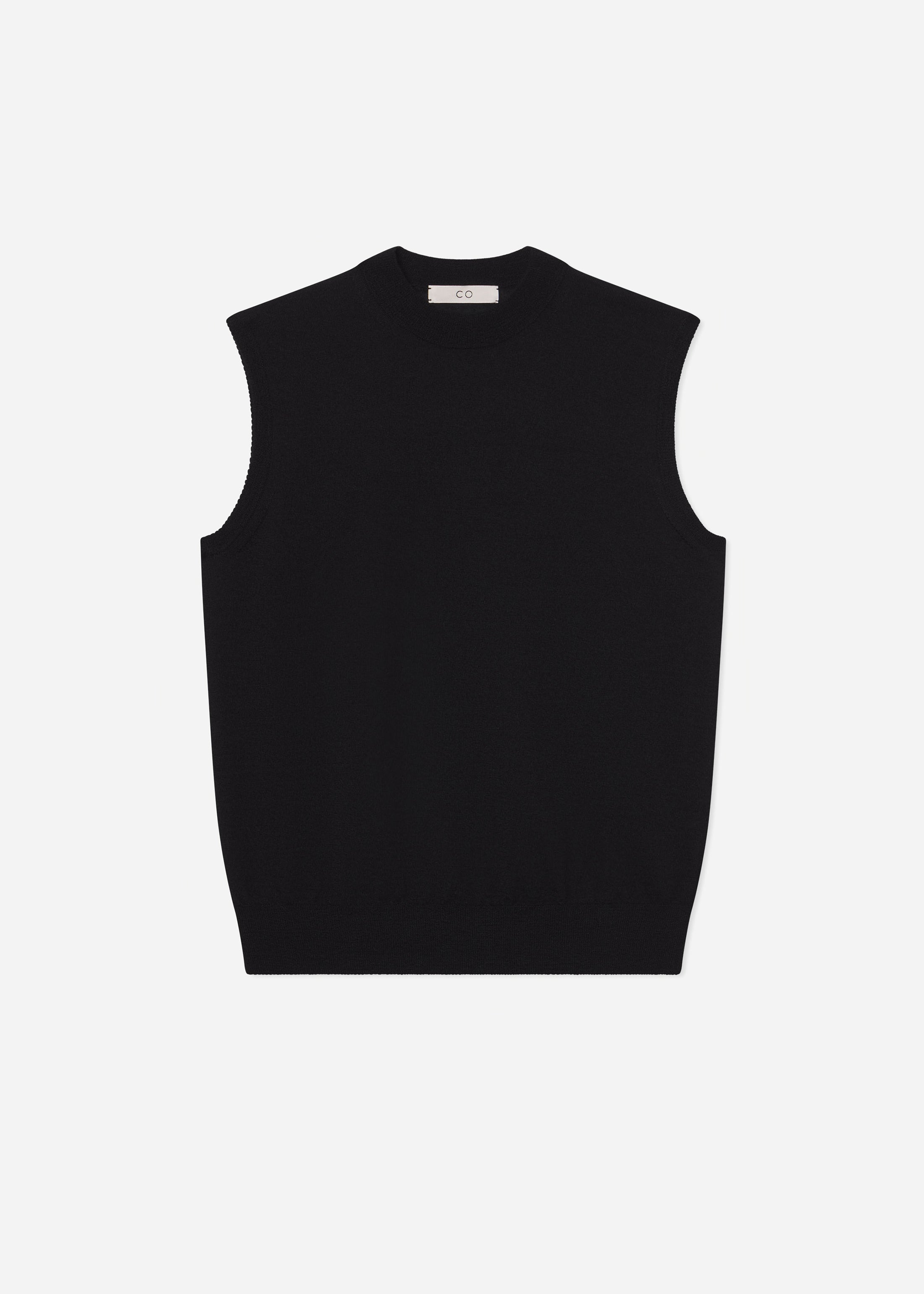 Shell Tank in Fine Cashmere - 1