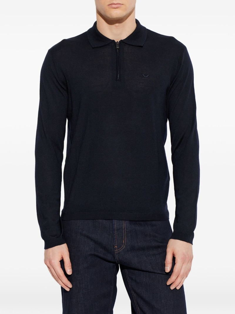 long-sleeve polo shirt 3