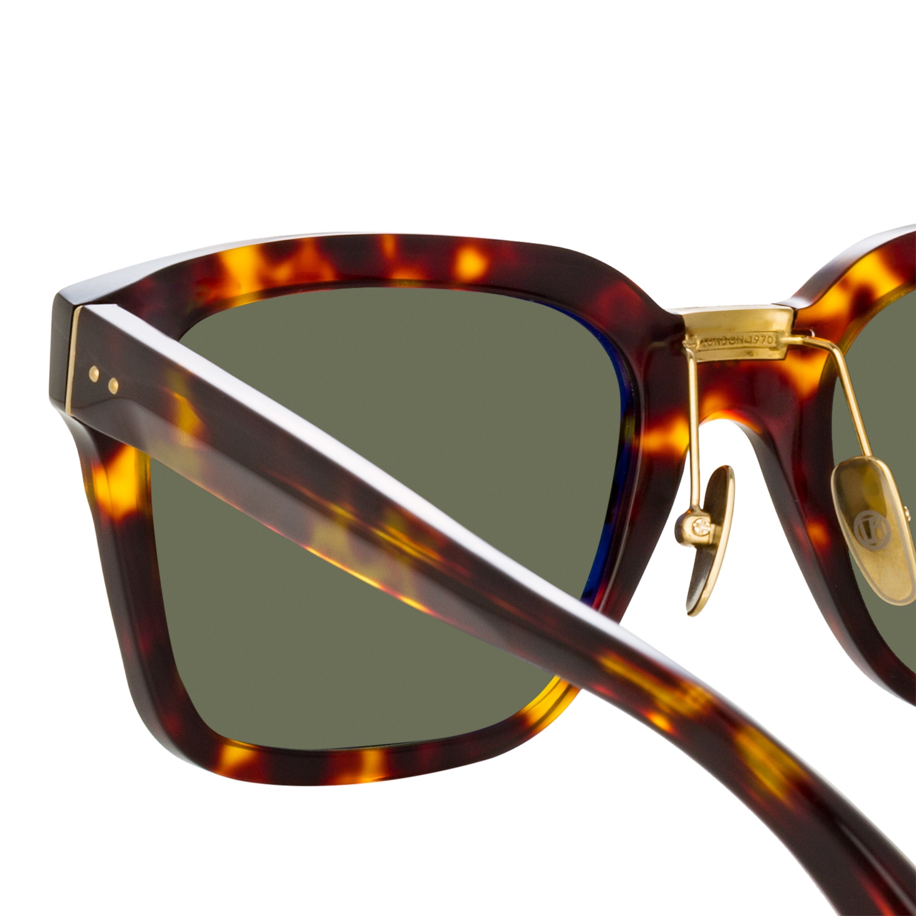 DESIREE D-FRAME SUNGLASSES IN TORTOISESHELL - 4