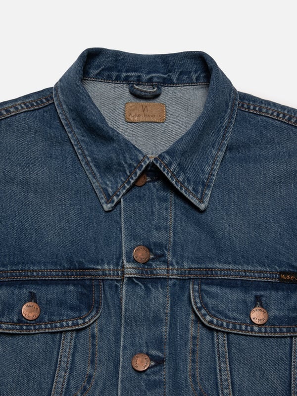 Danny Blue Vintage Denim Jacket - 7