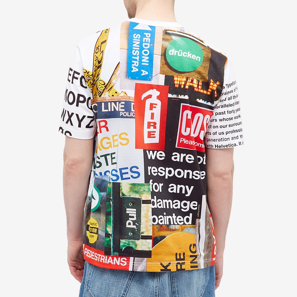 Junya Watanabe MAN Signs All Over Printed Tee - 4