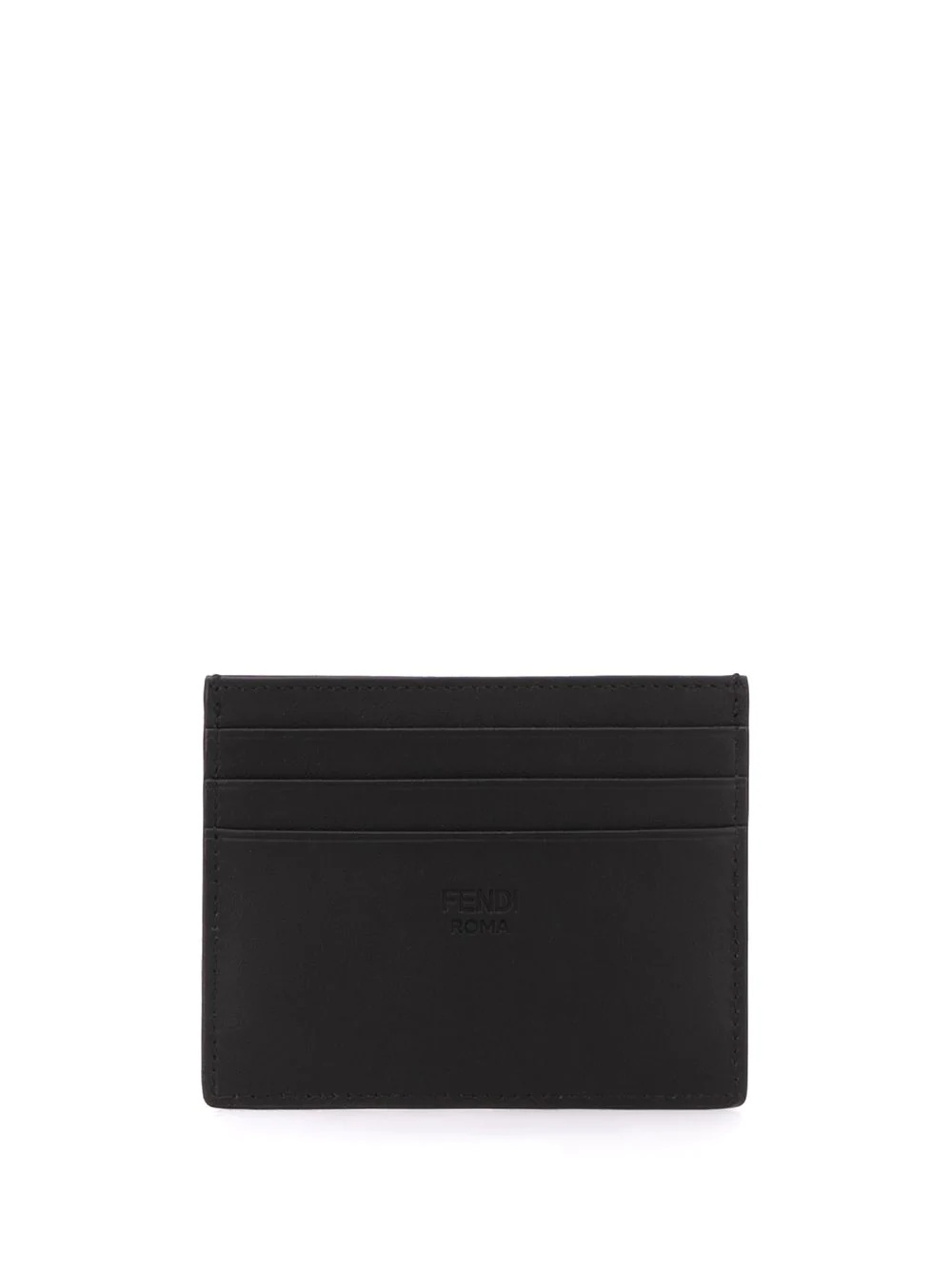 FF motif embossed cardholder - 2