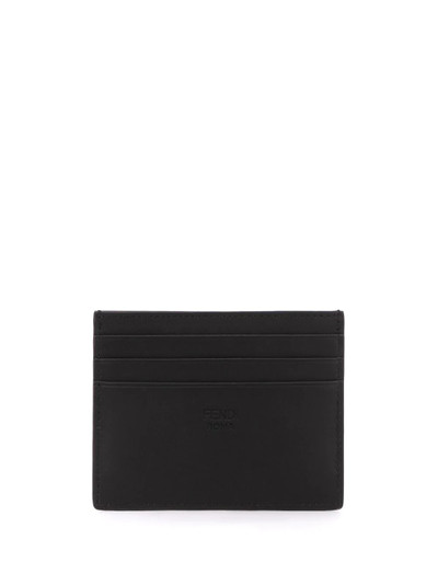 FENDI FF motif embossed cardholder outlook