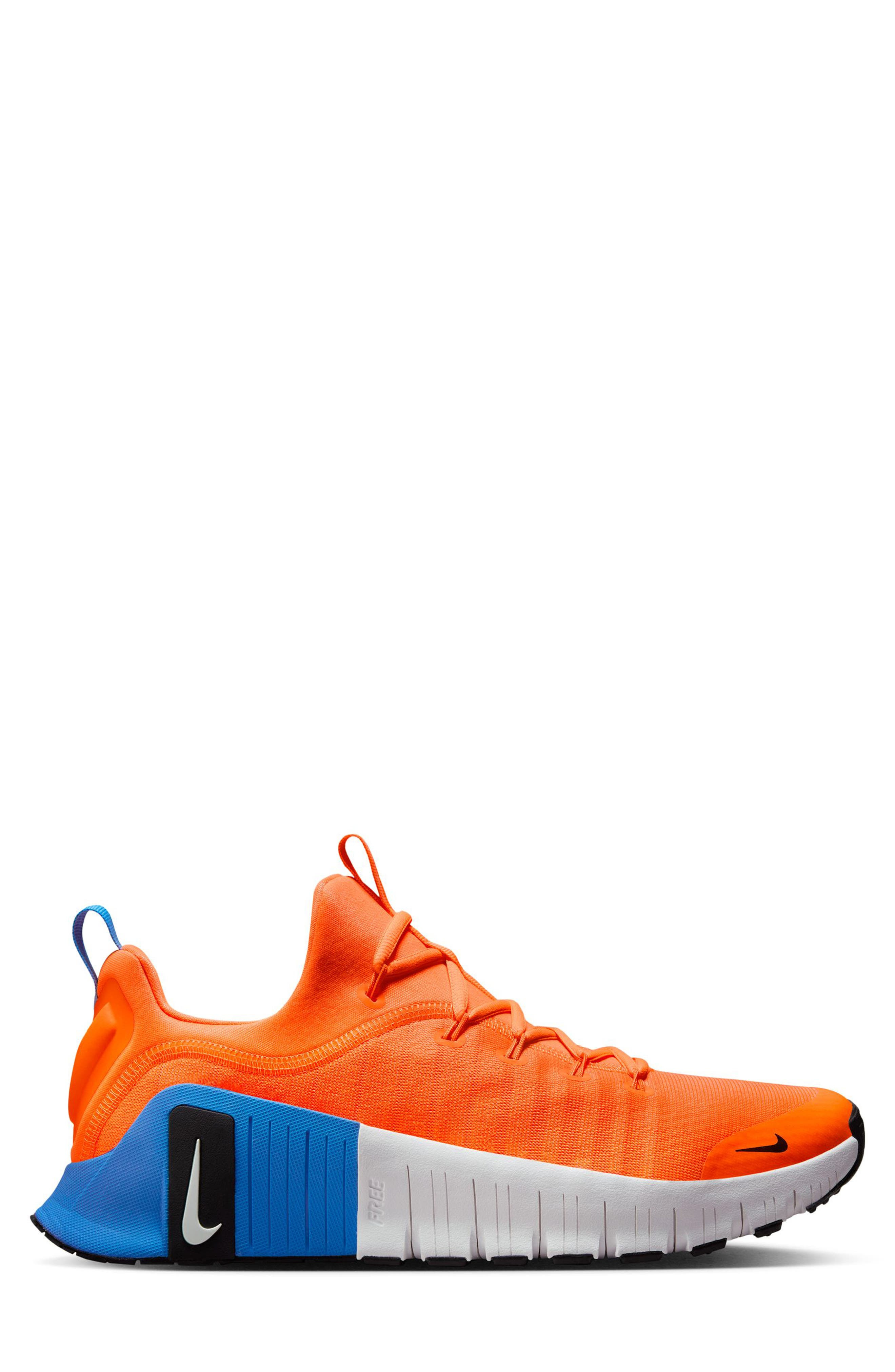 Nike Free Metcon 6 Training Shoe in Total Orange/White at Nordstrom - 2