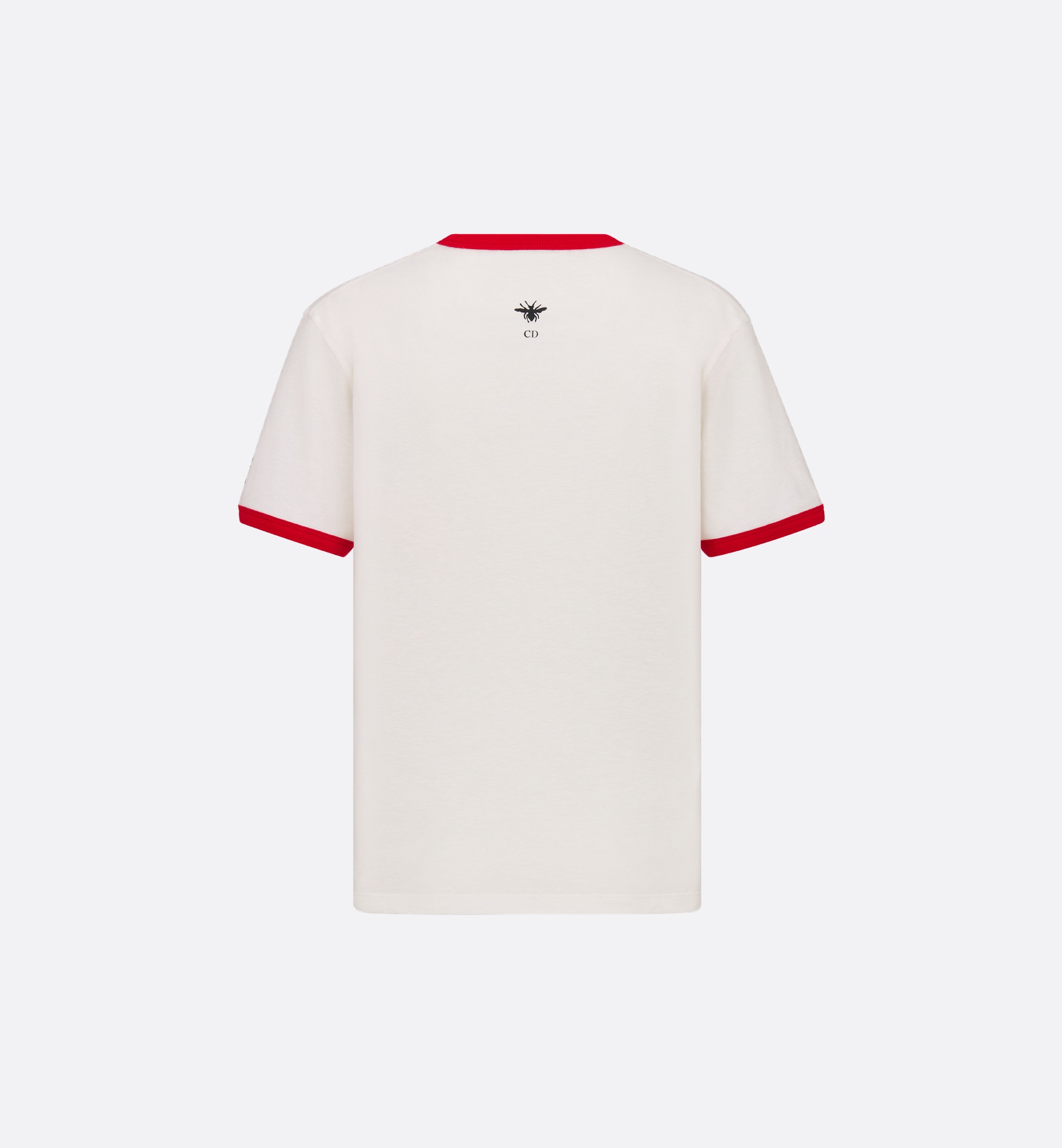 美品‼️Dior トロッターシリーズ　長袖Tシャツ　ピンク✖️オフホワイト✖️ホワイト クリスチャンディオール 21SS コットン Tシャツ M レディース