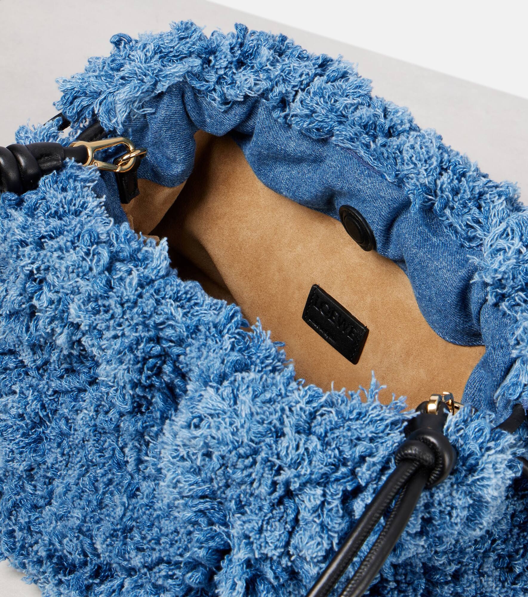 Flamenco Medium denim clutch - 3