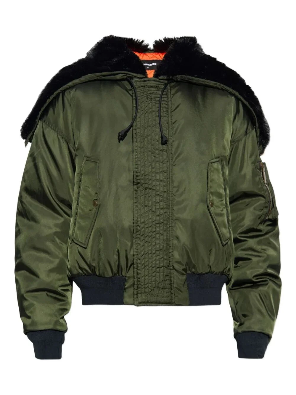 Dsquared2 Men Aviator Hooded Bomber - 1
