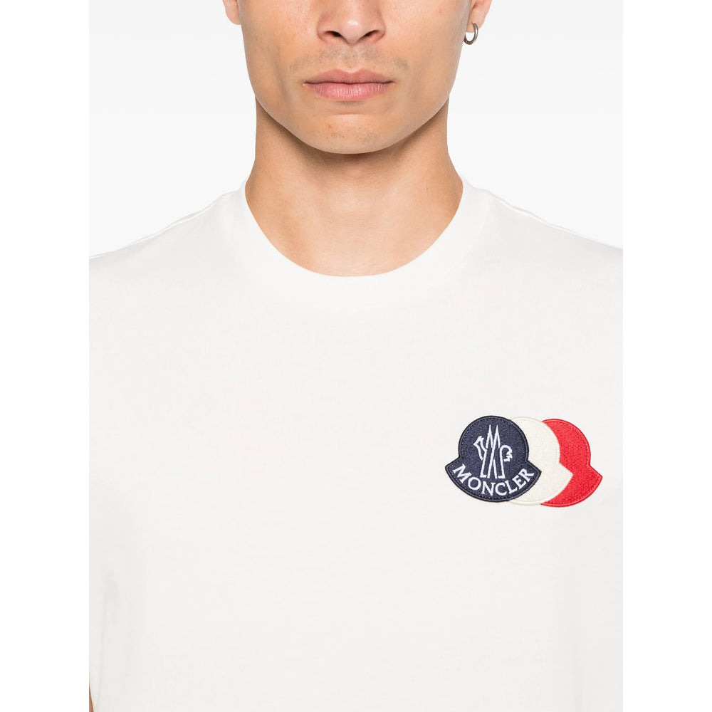 Moncler Neutrals T-Shirts & Vests - T-Shirts Men - 2